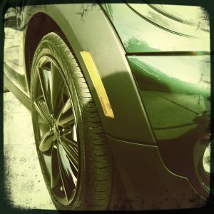 Green Hono's "Mean" 17'' Black Conical Wheels