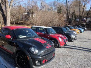 Club MINIs at Hunter's Head Tavern